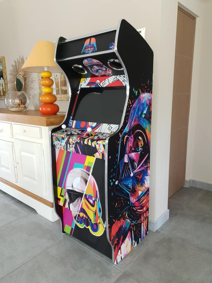 BORNE D'ARCADE Star Wars Pop Art