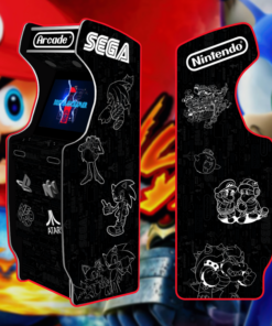 Sticker ARCADEMIX SEGA NINTENDO