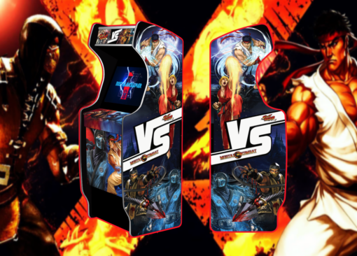Sticker MORTAL KOMBAT VS SF