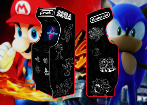 Sticker ARCADEMIX SEGA NINTENDO