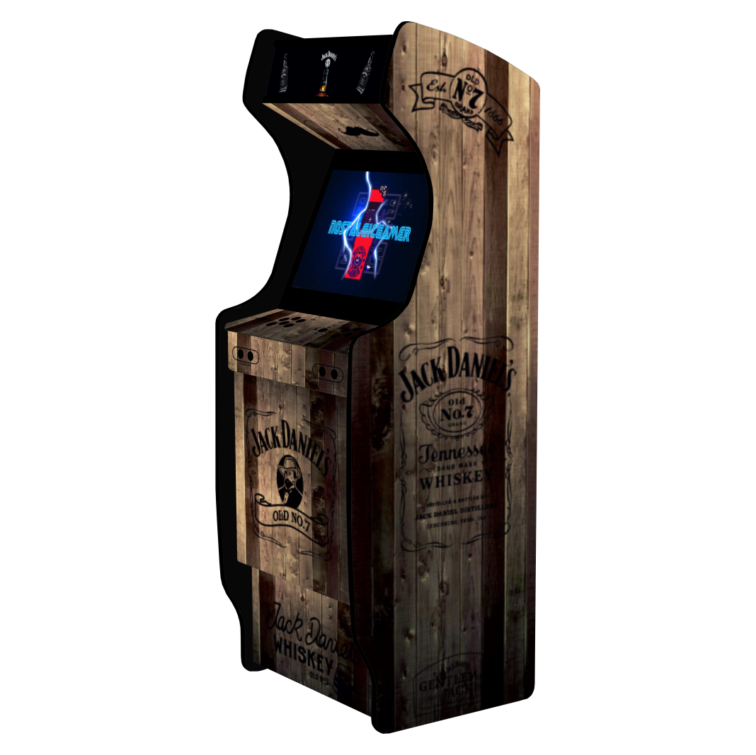 Borne d'Arcade Jack Daniel's Wood